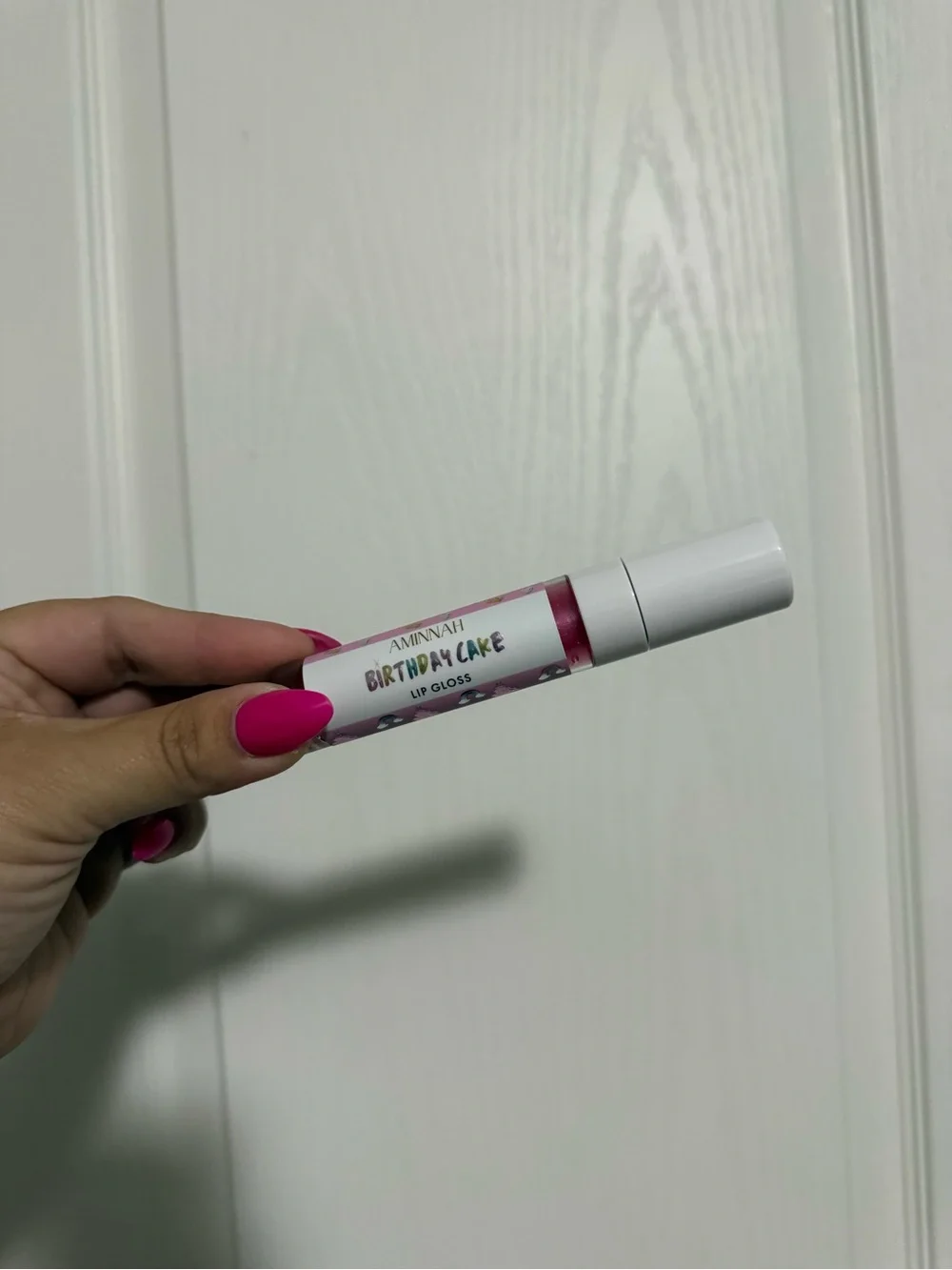 Aminnah  Pink Lip Gloss - Hydrating Shine